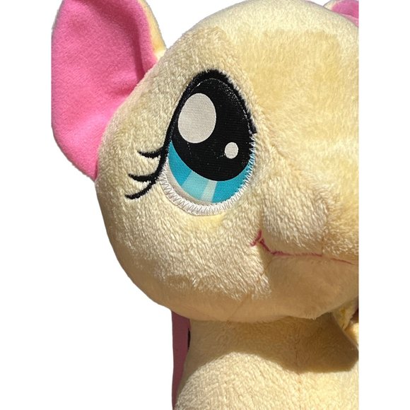 2013 Fluttershy Butterfly Yellow My Little Pony Plush 11" Stuffed Animal Pink - Picture 4 of 8